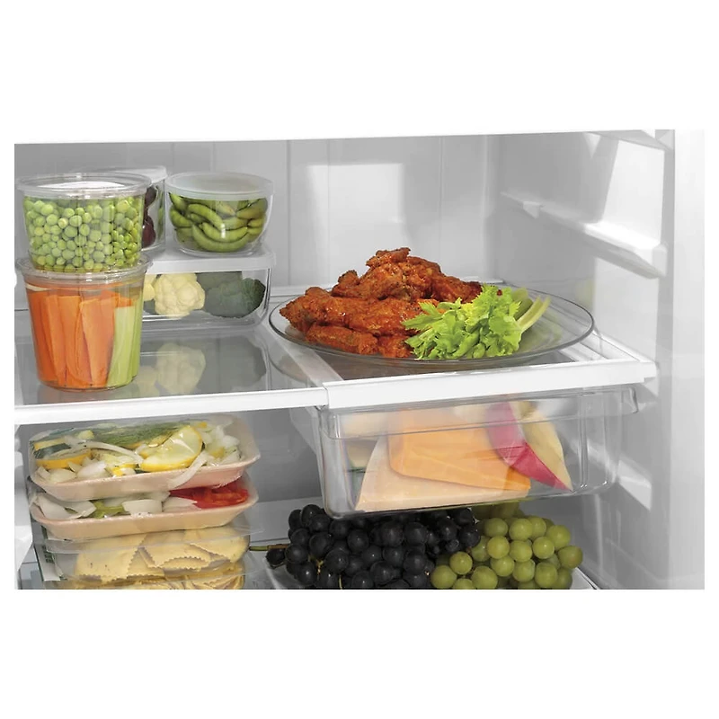 19.2 Cu. Ft. Stainless Steel Top-Freezer Refrigerator