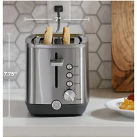 2-Slice Stainless Steel Toaster - OPEN BOX