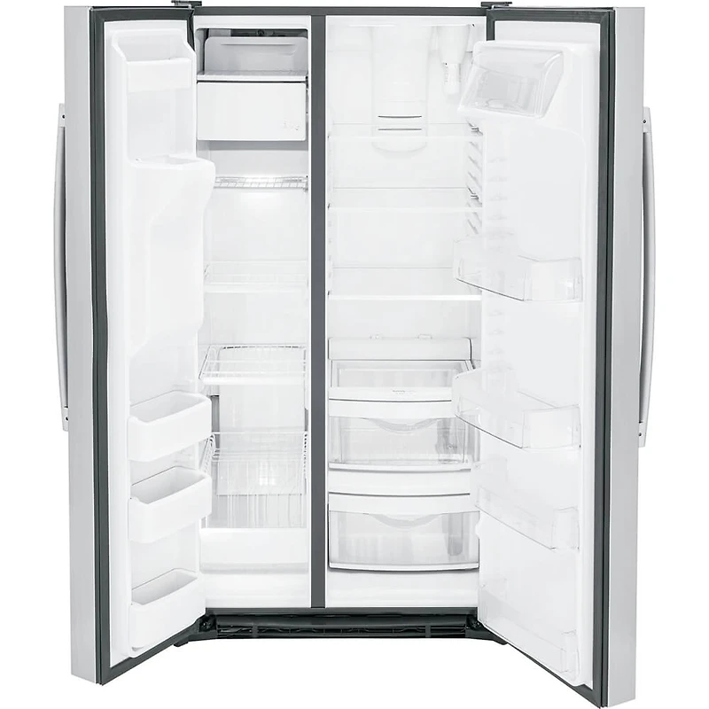 25.3 Cu. Ft. Stainless Side-By-Side Refrigerator