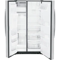 25.3 Cu. Ft. Stainless Side-By-Side Refrigerator