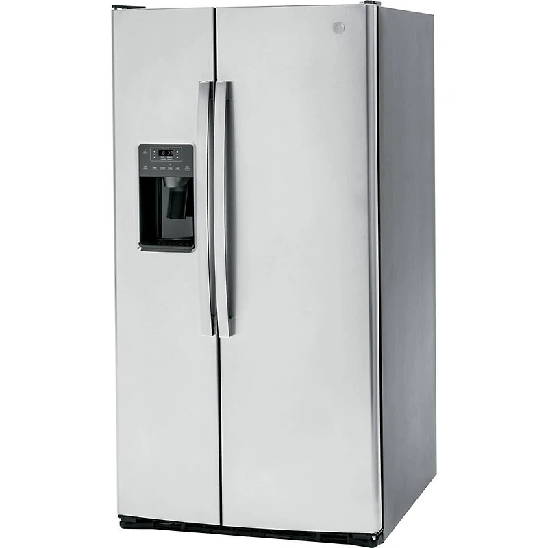25.3 Cu. Ft. Stainless Side-By-Side Refrigerator