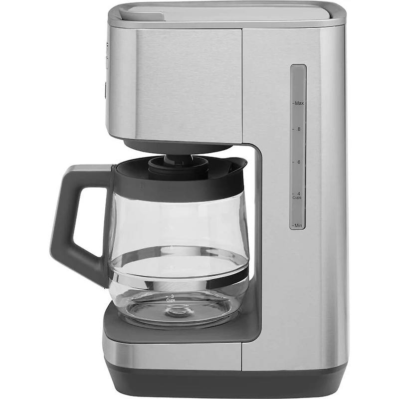 Drip Coffee Maker with Glass Carafe - Stainless Steel - OPEN BOX