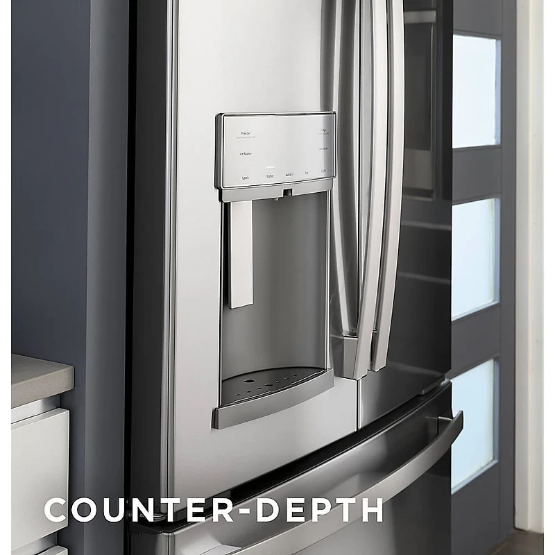 21.9 Cu. Ft. Stainless Side by Side Refrigerator