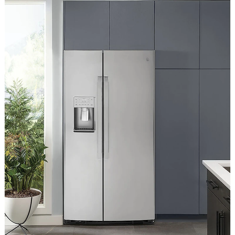 21.9 Cu. Ft. Stainless Side by Side Refrigerator
