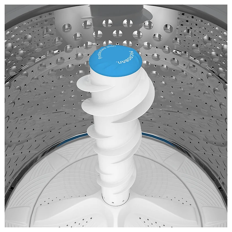 4.9 Cu. Ft. Gray High-Efficiency Top Load Washer