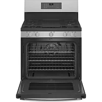 Profile 5.6 Cu. Ft. Stainless Gas Range with Convection Oven and Air Fry