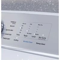 7.4 Cu. Ft. Electric Dryer with Sanitize Cycle and Sensor Dry