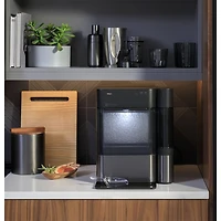 Opal 2.0 Black Stainless Nugget Ice Maker - OPEN BOX