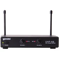 533.7 MHz + 537.2 MHz 2 Channel Wireless Headset - Black