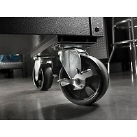 2-Drawer Utility Cart - Hammered Granite