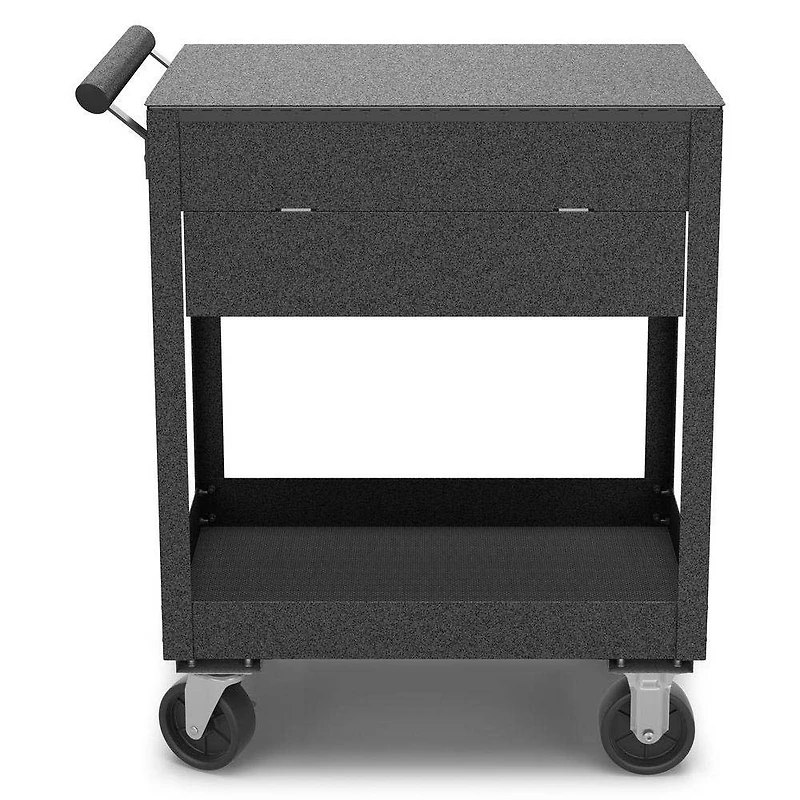 2-Drawer Utility Cart - Hammered Granite