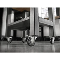 3 Ft. Wide Mobile Workbench - Hammered Granite