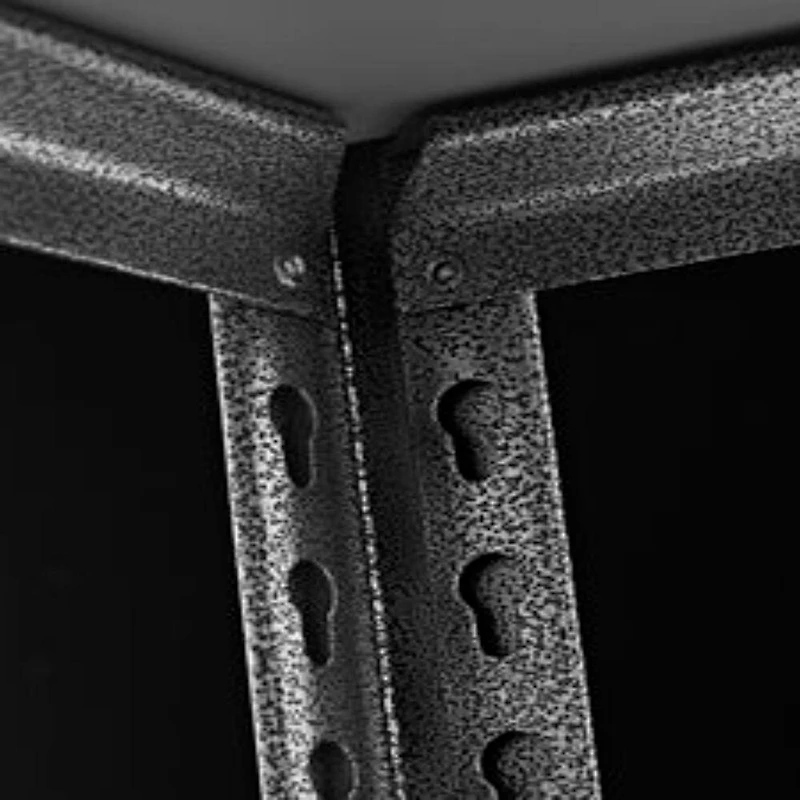 60 inch Wide Heavy Duty Rack with Four 18 inch Deep Shelves - Hammered Granite