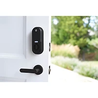 x Yale - Smart Lock with Nest Connect - Black Suede - OPEN BOX