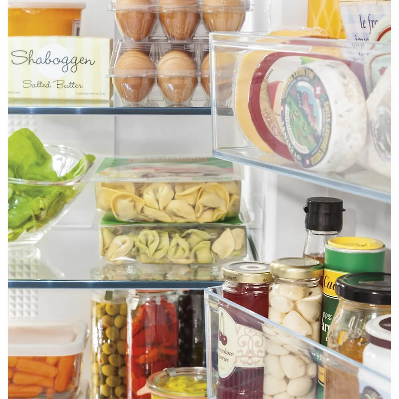 16.4 Cu. Ft. Stainless 4-Door Refrigerator