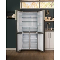 16.4 Cu. Ft. Stainless 4-Door Refrigerator