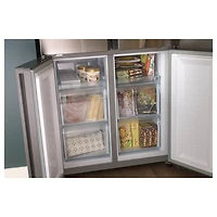 16.4 Cu. Ft. Stainless 4-Door Refrigerator