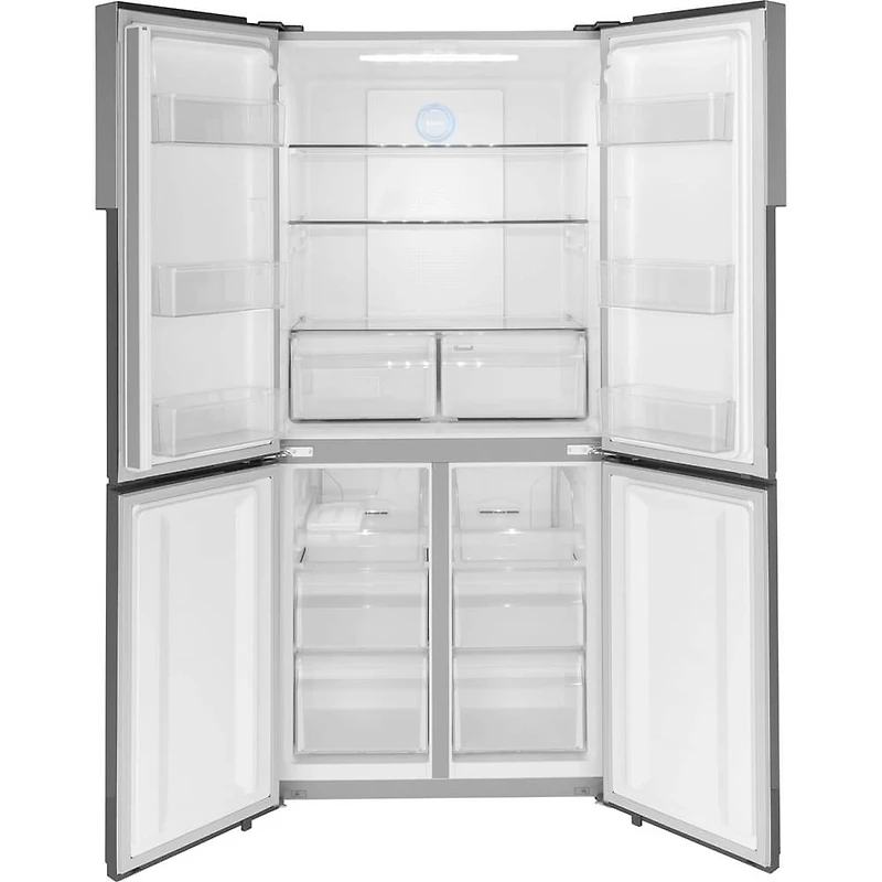 16.4 Cu. Ft. Stainless 4-Door Refrigerator