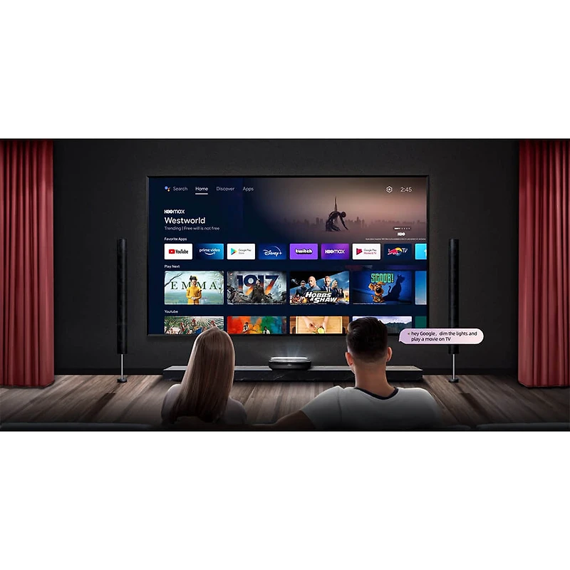 100 inch TriChroma Laser TV OPEN BOX