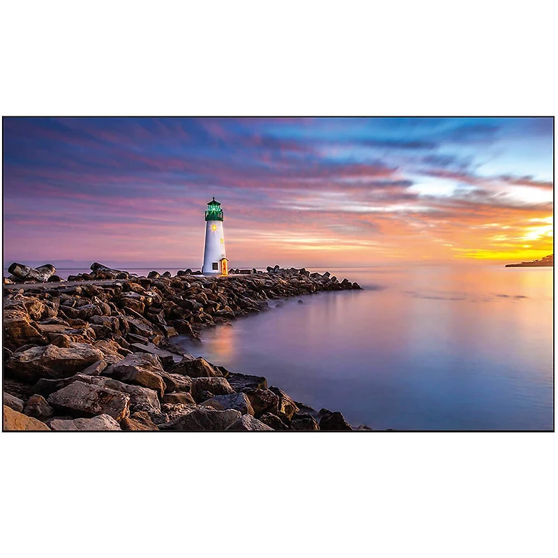 4K UHD Android Smart Laser Projector with 120 inch ALR Screen