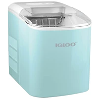 26 lb. Portable Ice Maker - Aqua - OPEN BOX