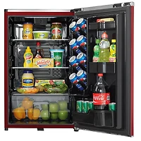 4.4 Cu. Ft. Red Compact Refrigerator - OPEN BOX