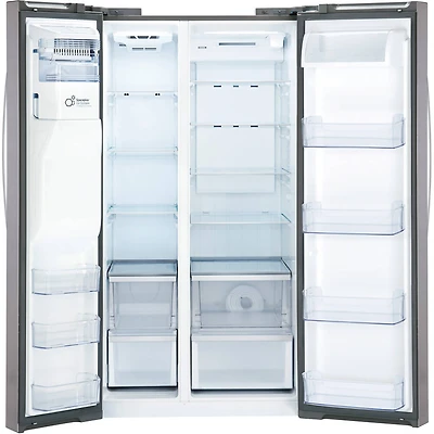 26 Cu. Ft. Stainless Side-by-side Refrigerator