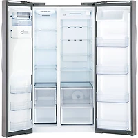 26 Cu. Ft. Stainless Side-by-side Refrigerator