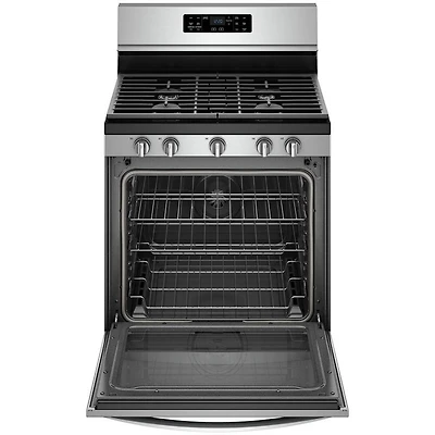 5.8 Cu.Ft. Stainless Freestanding Gas Range