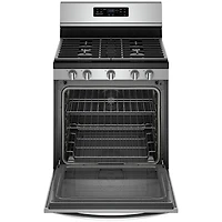5.8 Cu.Ft. Stainless Freestanding Gas Range