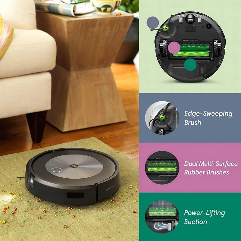 Roomba J7+ Self-Emptying Robot Vacuum (7550) - OPEN BOX