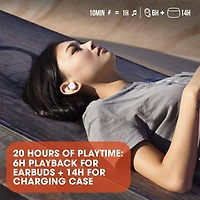 LIVE 300TWS True Wireless White In-Ear Headphones with Smart Ambient - OPEN BOX