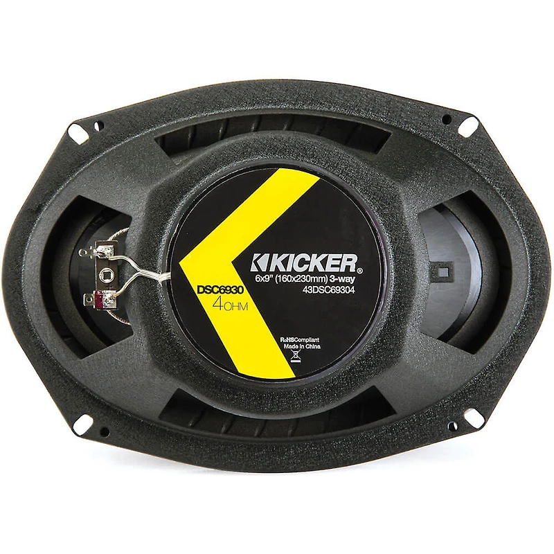 DS Series 6x9 3-way car speakers