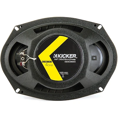 DS Series 6x9 3-way car speakers