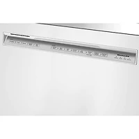 24 inch White Front Control Built-In Dishwasher with Third Rack - OPEN BOX