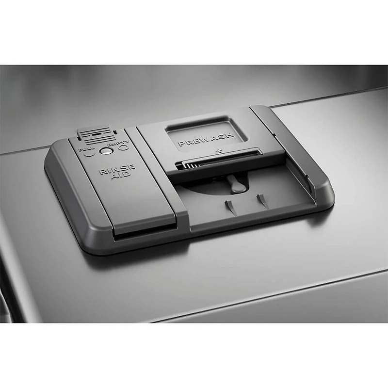 24 inch White Front Control Built-In Dishwasher with Third Rack - OPEN BOX