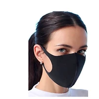 3 Pack Reusable Black Face Mask