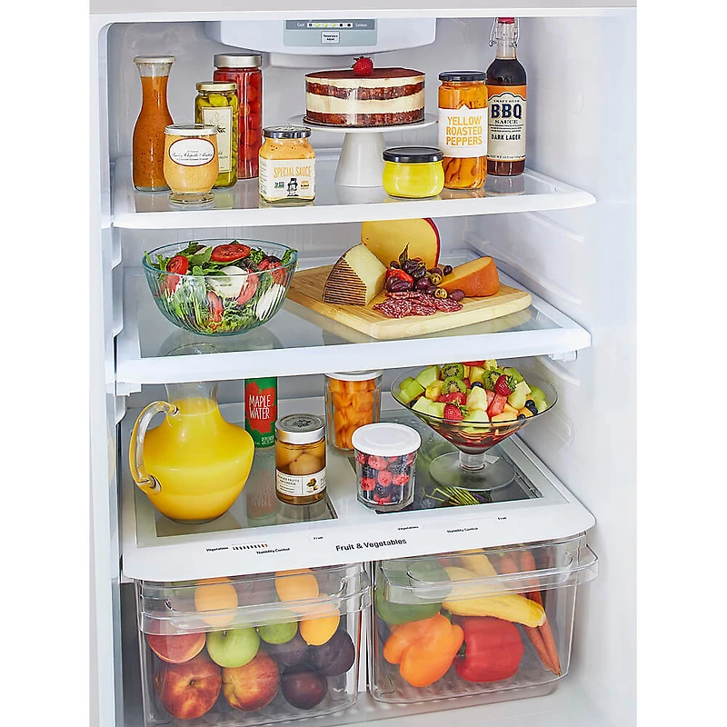 20.2 Cu. Ft. Top-Freezer Refrigerator - White