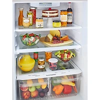 20.2 Cu. Ft. Top-Freezer Refrigerator - White