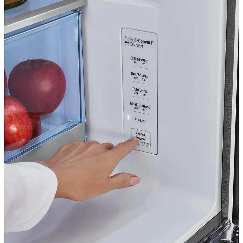 23 Cu. Ft. Stainless Smart French Door Refrigerator with Craft Ice™ Maker