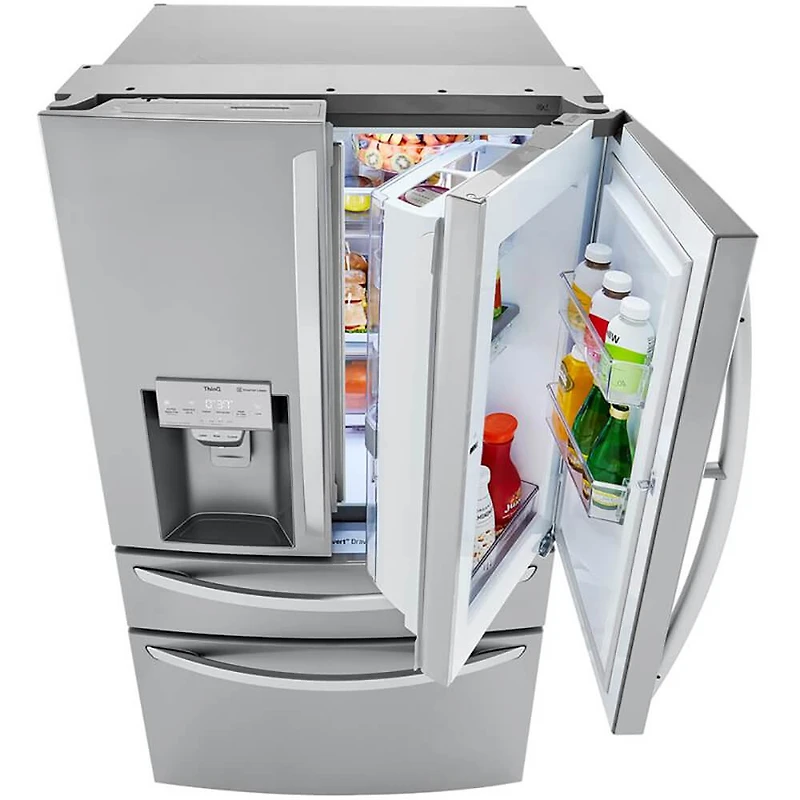 23 Cu. Ft. Stainless Smart French Door Refrigerator with Craft Ice™ Maker