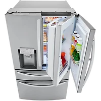 23 Cu. Ft. Stainless Smart French Door Refrigerator with Craft Ice™ Maker