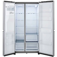 27.2 Cu. Ft. PrintProof Stainless Steel Side-by-Side Refrigerator