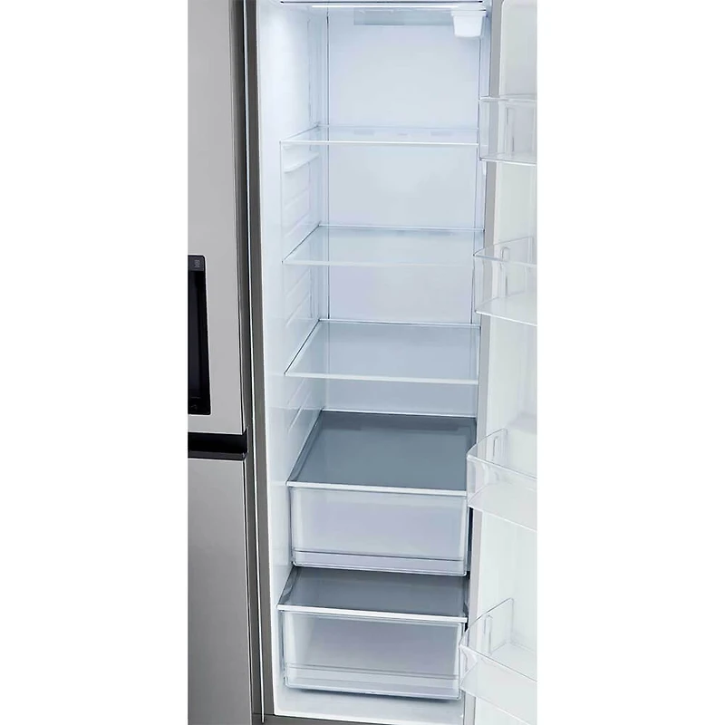 27.2 Cu. Ft. PrintProof Stainless Steel Side-by-Side Refrigerator