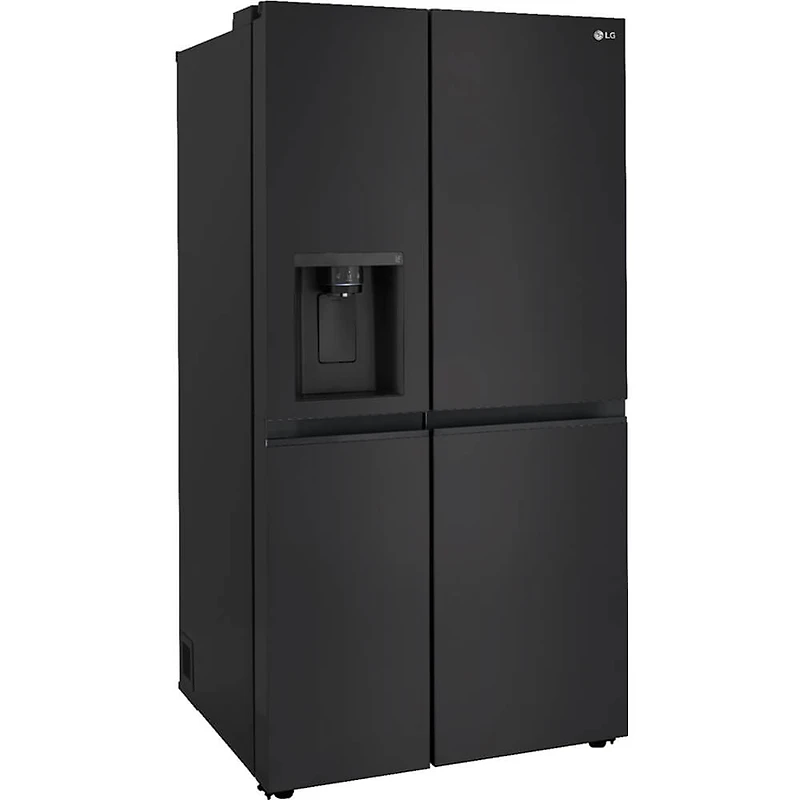 27.2 Cu. Ft. Black Side-by-Side Refrigerator with Ice Maker - OPEN BOX