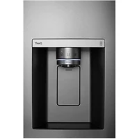 27 Cu. Ft. Stainless Side-By-Side Door-in-Door Refrigerator with Craft Ice