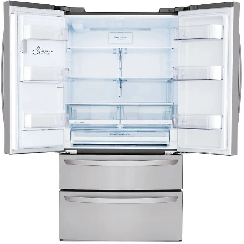 28 cu.ft. 4-Door French Door Refrigerator - Stainless Steel - OPEN BOX
