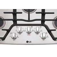 30 inch Built-In Gas Cooktop - Stainless Steel