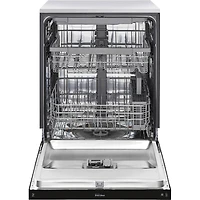 48 dBa Black Front-Control Built-In Dishwasher