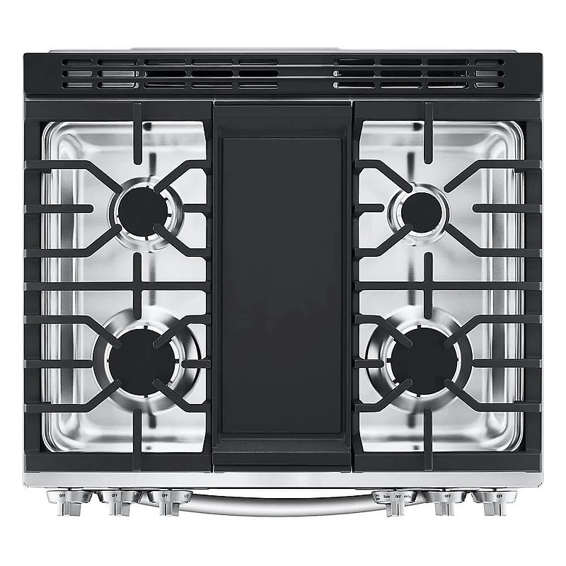 6.3 Cu. Ft. Stainless Steel Gas Range with Smart WiFi - OPEN BOX
